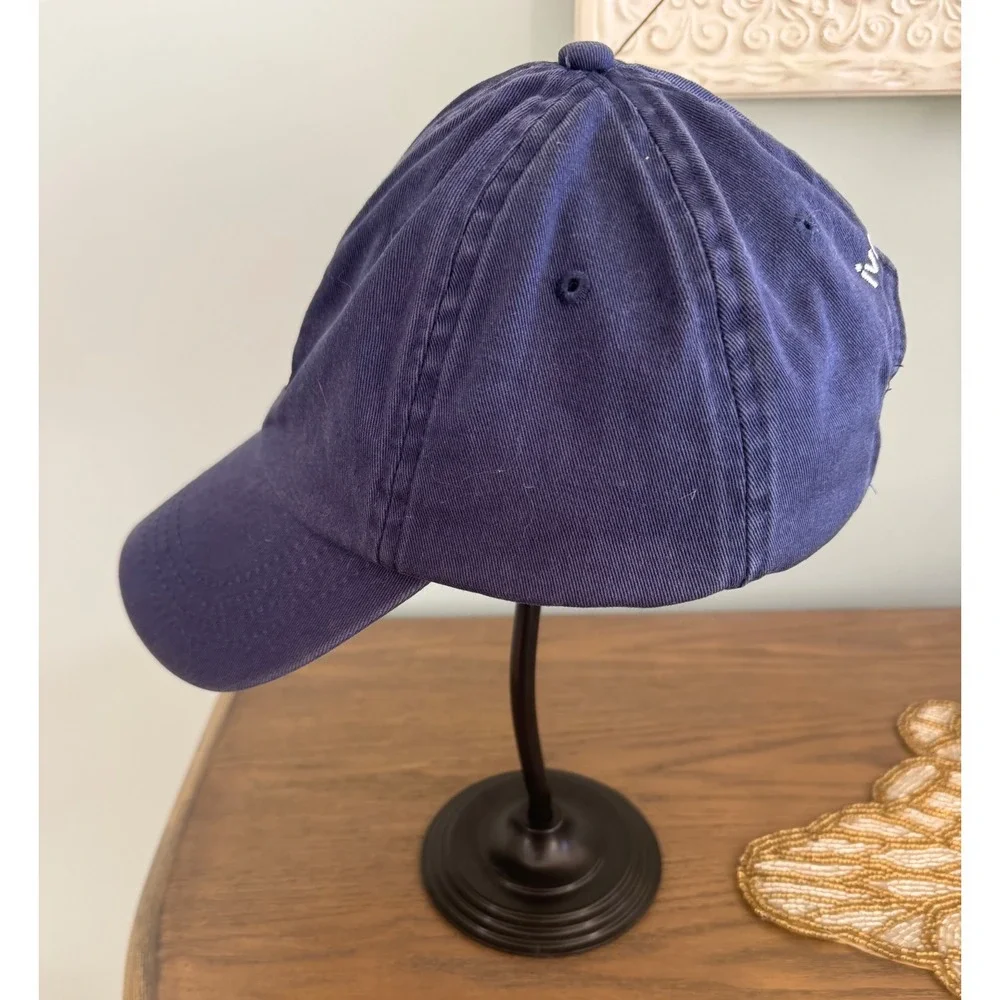 Elephant Logo Navy‎ Blue Baseball Cap Casual Everyday Adjustable Hat